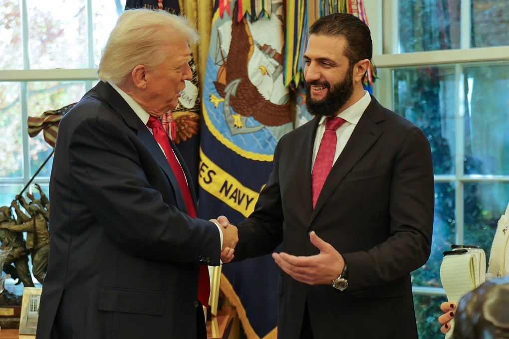 Syria's al-Sharaa presses Trump in phone call to lift remaining sanctions a
